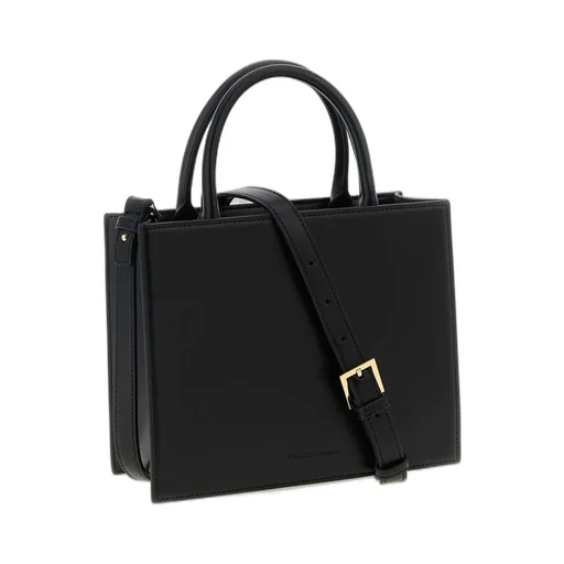 Logo Embellished Small Tote Bag