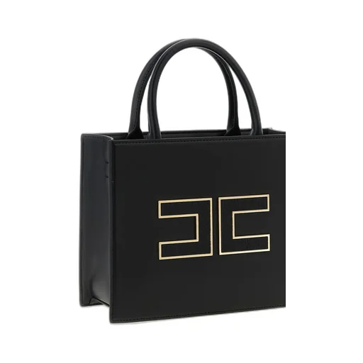 Logo Embellished Small Tote Bag