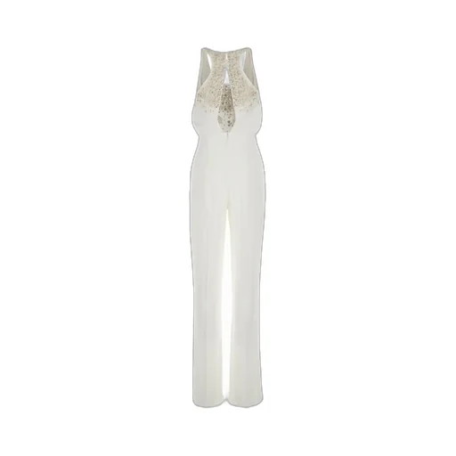 Georgette CrÊPe Embellished Jumpsuit