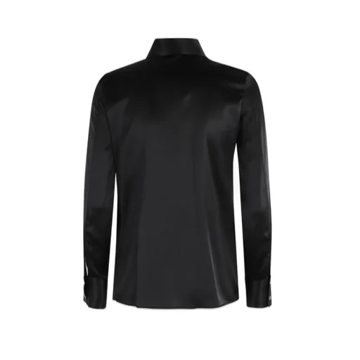 Bow Tie Satin Blouse