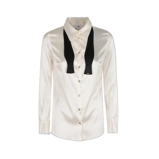 Bow Tie Satin Blouse