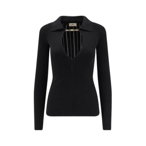 Openwork Detailed Ribbed Top
