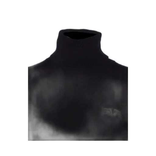 Turtleneck Poplin Top