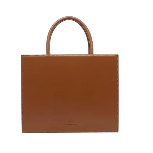 Logo Top Handle Tote Bag