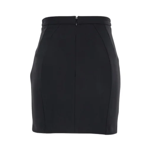 Chain Embellished Mini Skirt