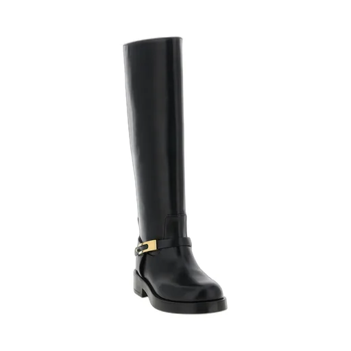 Logo Strap Boots
