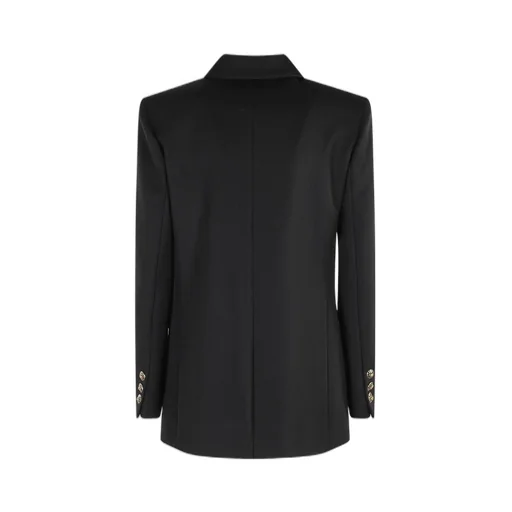 Double-Breasted Gabardine Jacket