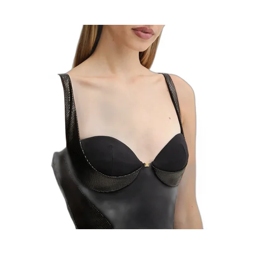 Effect Detail Lightweight Crepe Dress