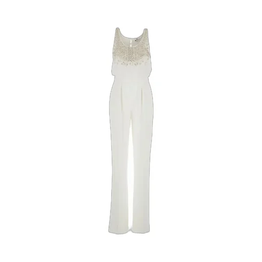 Georgette CrÊPe Embellished Jumpsuit