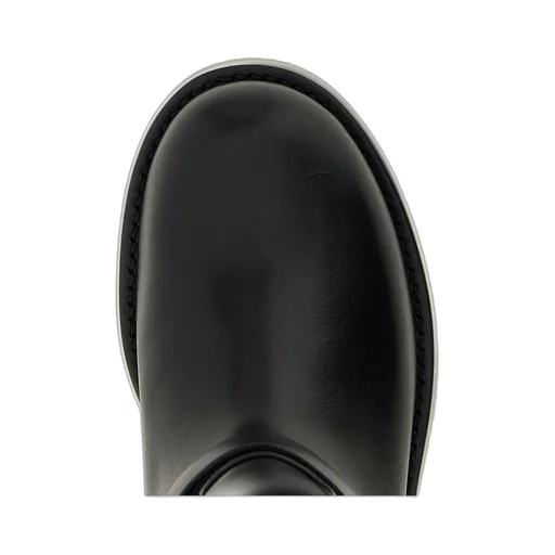 Logo Strap Boots