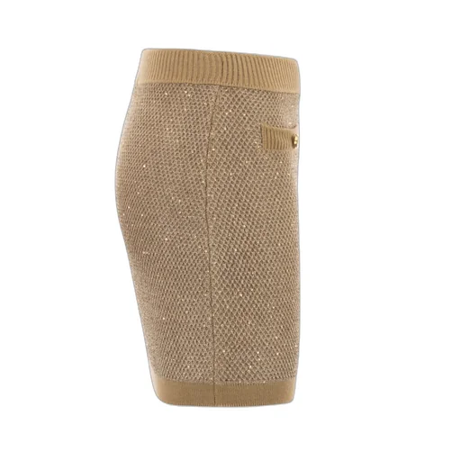 Sequinned Knit Skirt