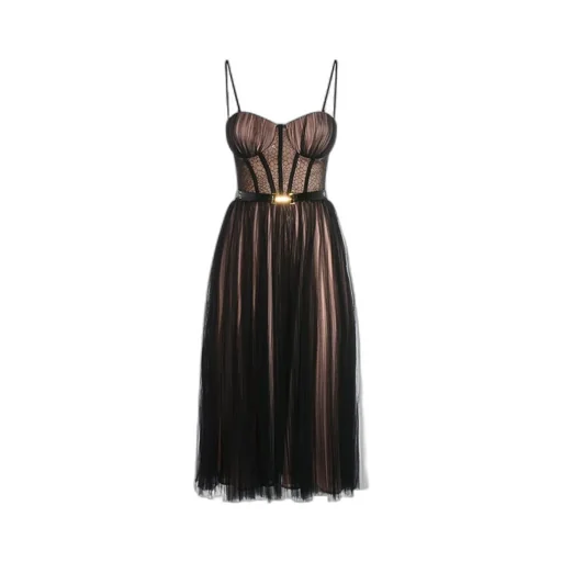 Bustier Belt Tulle Dress