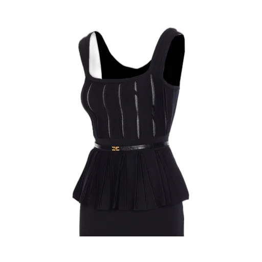 Sleeveless Knitted Dress