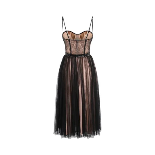 Bustier Belt Tulle Dress
