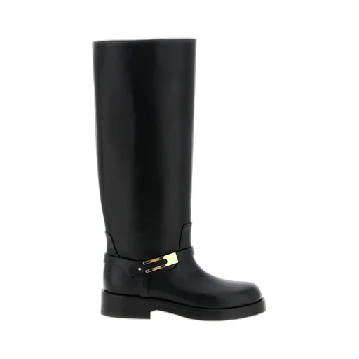 Logo Strap Boots