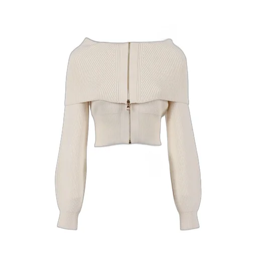 Zipped Cardigan
