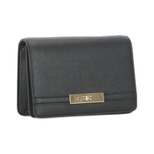 Logo Plaque Chain-Linked Shoulder Bag