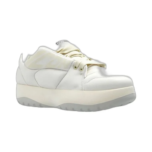 Puffer Lace-Up Sneakers