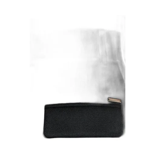 Wide-Leg Logo Plaque Trousers