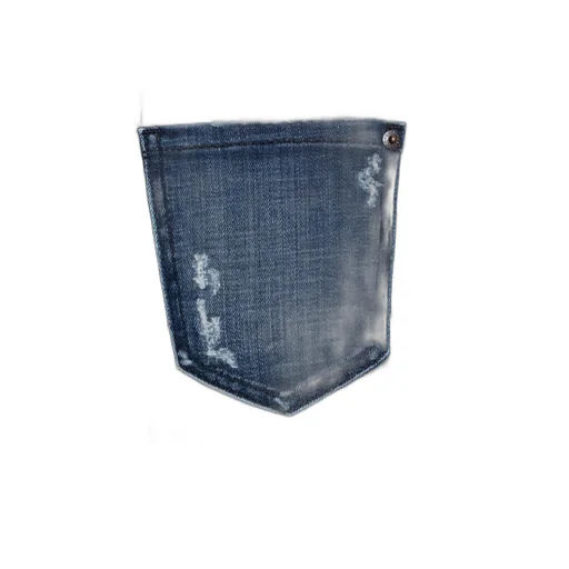 Mid-Waisted Distressed Jeans