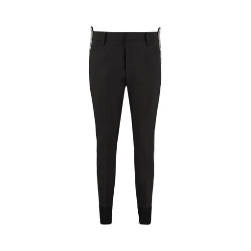 Contrasting Side Logo Band Trousers