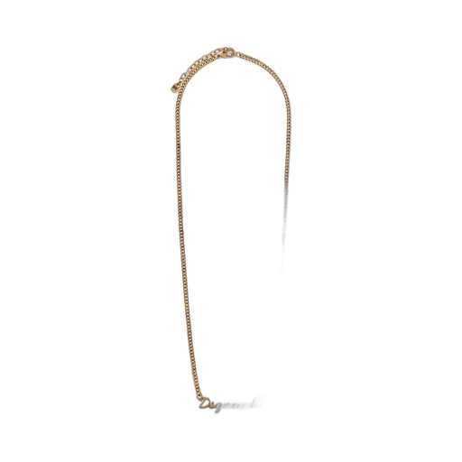 Logo Plaque Chain-Linked Necklace