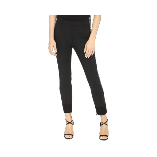 Contrasting Side Logo Band Trousers