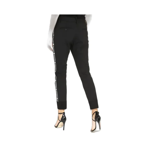Contrasting Side Logo Band Trousers