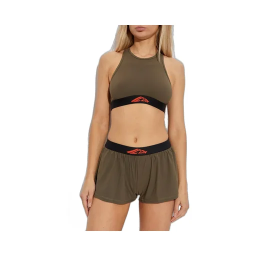 Icon Printed Waistband Shorts