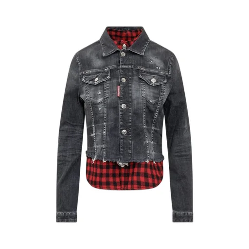 Panelled Button-Up Jacket