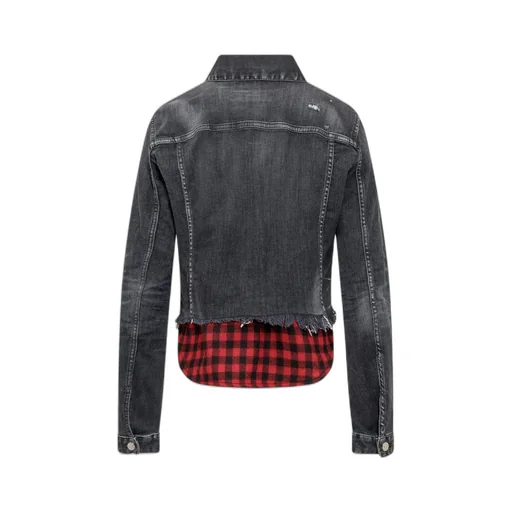 Panelled Button-Up Jacket