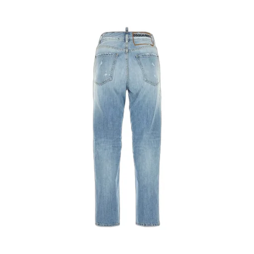 Distressed Tapered Jeans