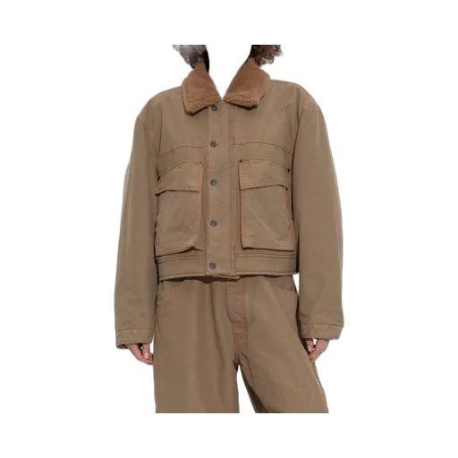 Buttoned Cropped Jacket