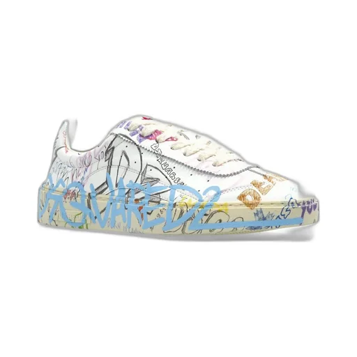 Rider Graphic Printed Low-Top Sneakers