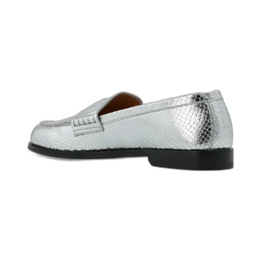 Round-Toe Slip-On Loafers
