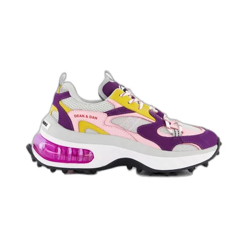 Panelled Low-Top Sneakers