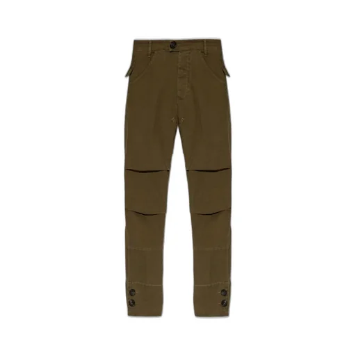 Tapered Leg Trousers
