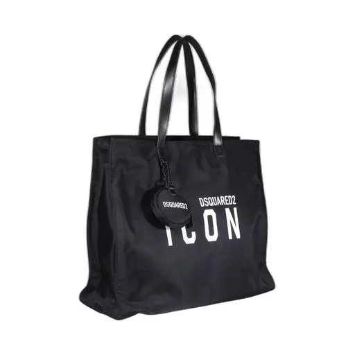 Removable Pouch Logo Printed Tote Bag