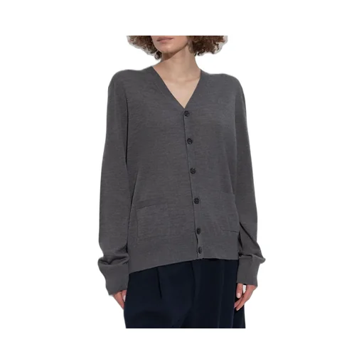 D2 Logo Embroidered Knit Cardigan