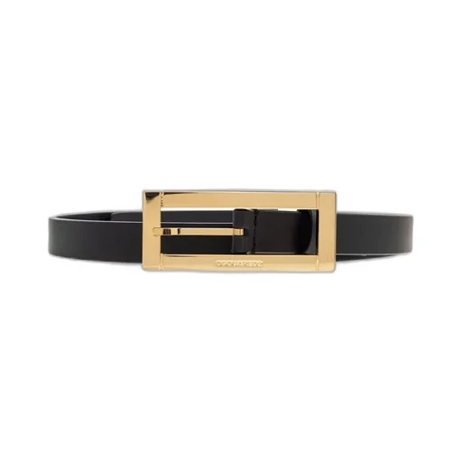 Logo Engraved Buckle Belt