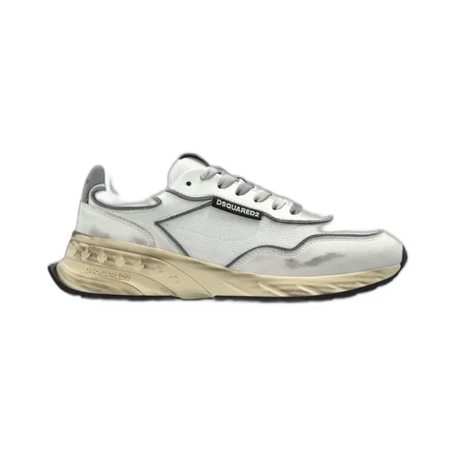 Distressed Low-Top Sneakers