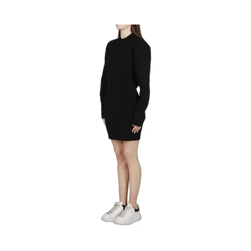 Ribbed Knit Mini Dress