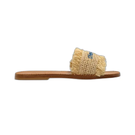 Summer Lovers Frayed Edge Slides