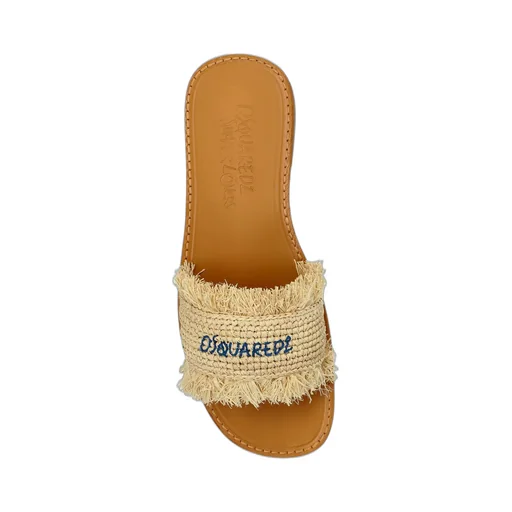 Summer Lovers Frayed Edge Slides