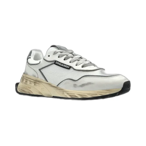 Distressed Low-Top Sneakers