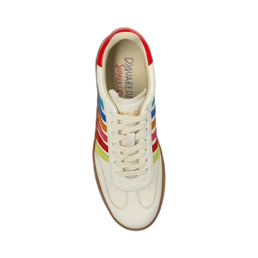 Striped Low-Top Sneakers