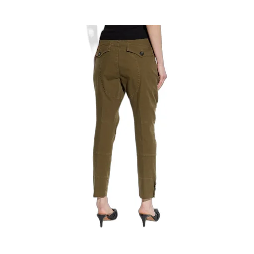 Tapered Leg Trousers