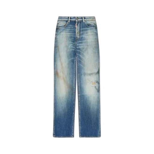 Distressed Loose Jeans