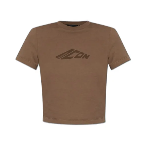 Cropped Crewneck T-Shirt