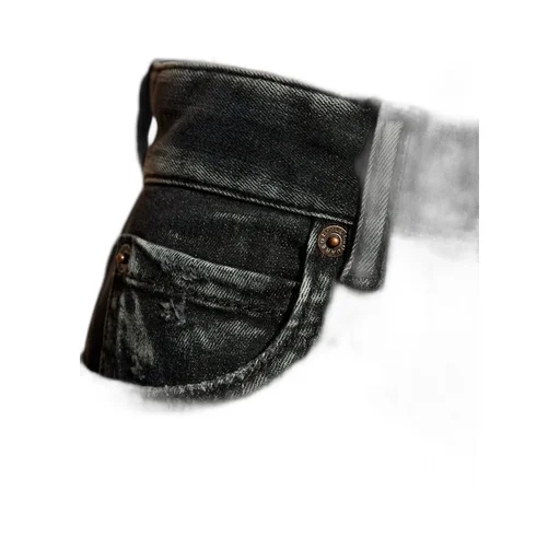 Distressed Straight-Leg Jeans